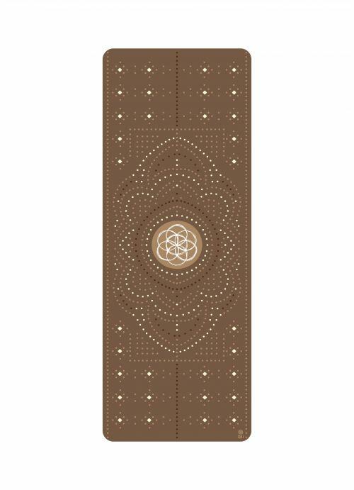Tapete de Yoga Aveludado + Bolsa Porta Mat