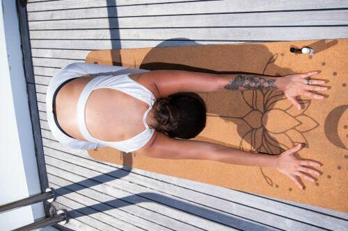 Tapete de Yoga Cortiça