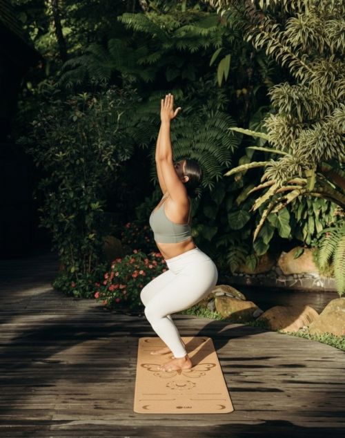 Tapete de Yoga Cortiça + Bolsa Porta Mat