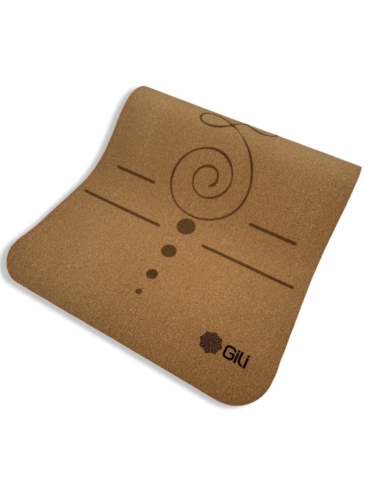 Tapete de Yoga Cortiça + Bolsa Porta Mat