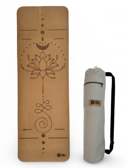 Tapete de Yoga Corti�a + Bolsa Porta Mat