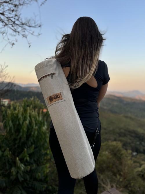 Tapete de Yoga Cortiça + Bolsa Porta Mat