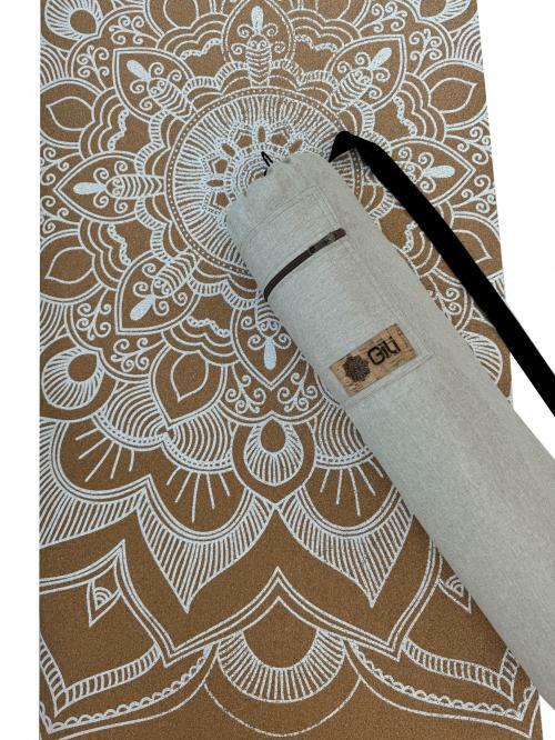 Tapete de Yoga Cortiça + Bolsa Porta Mat