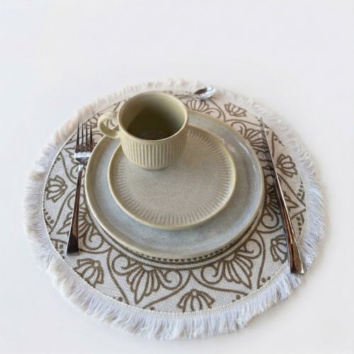 Sousplat Boho Chic