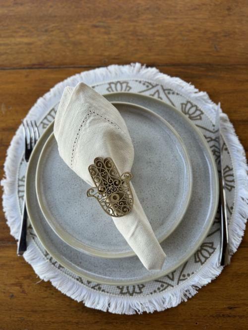 Sousplat Boho Chic