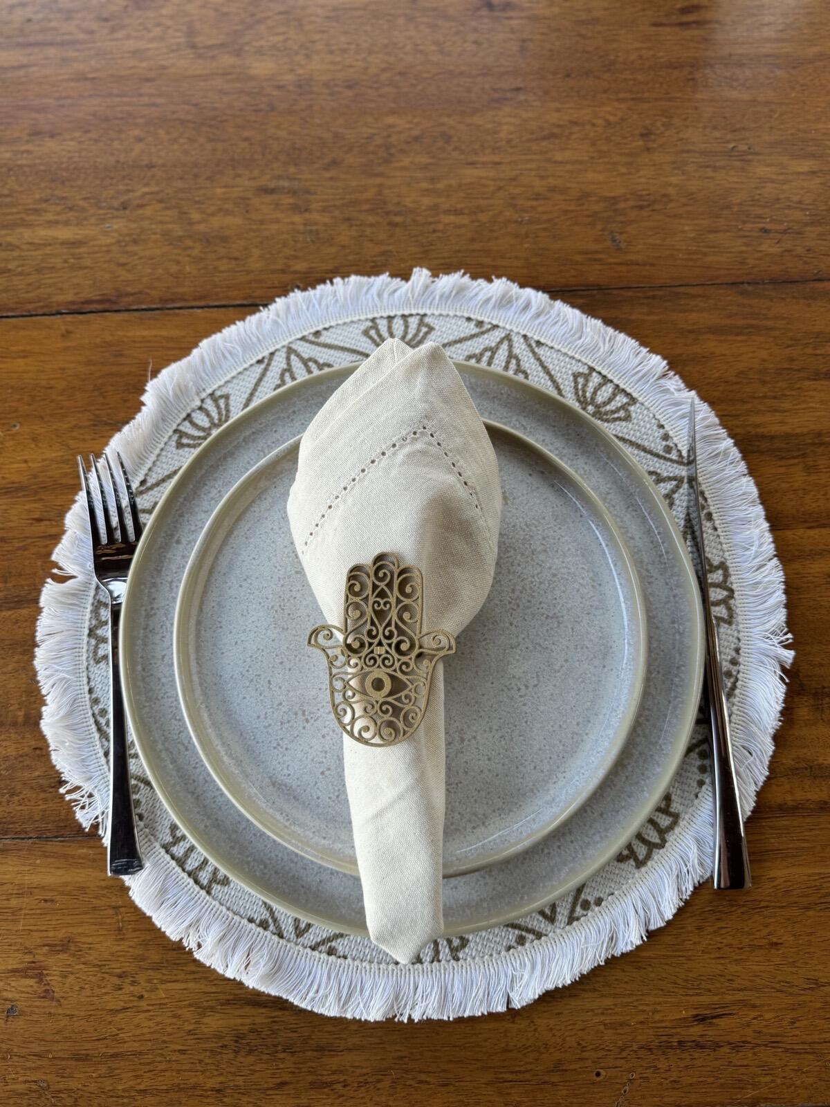 Sousplat Boho Chic
