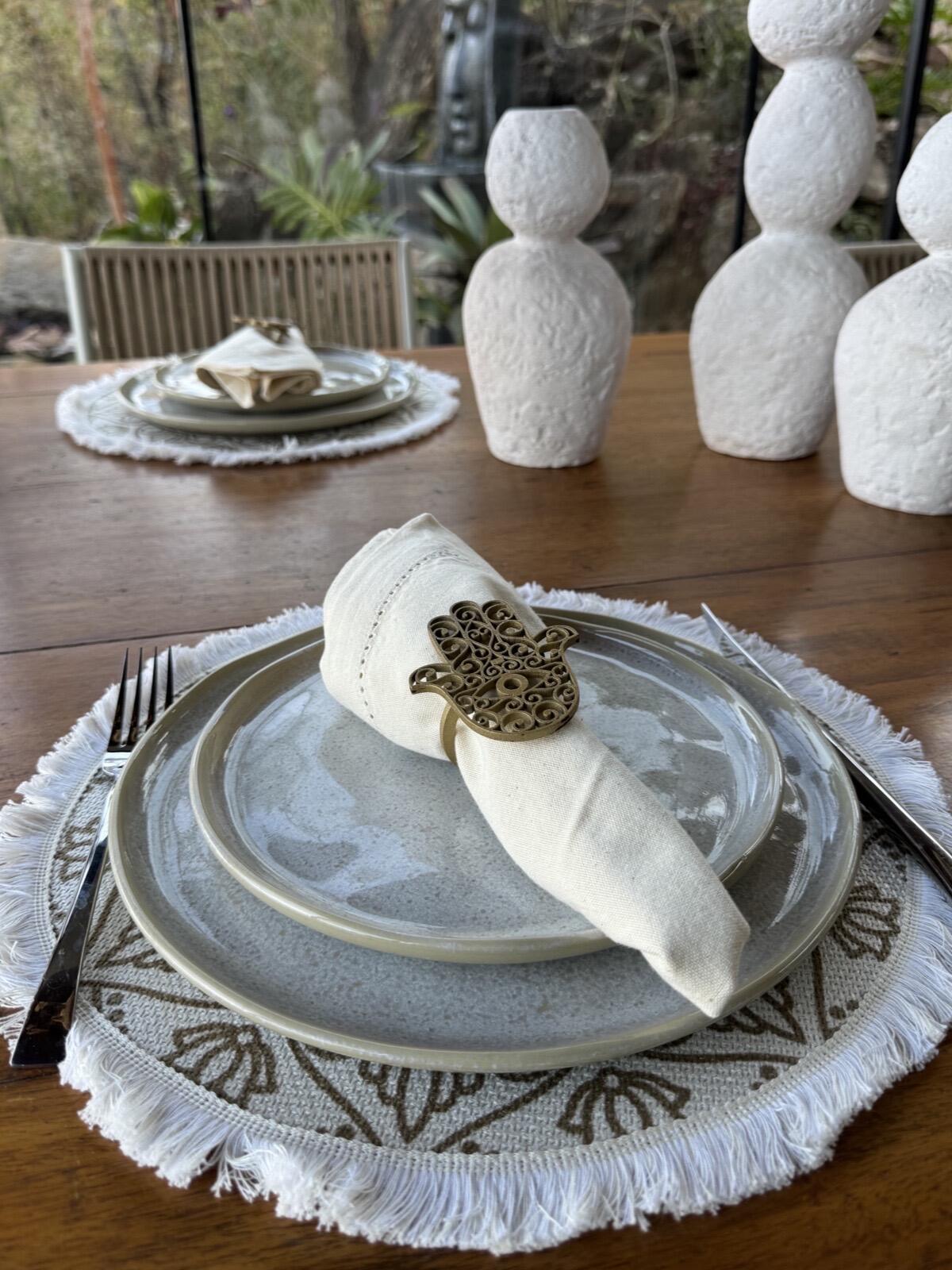 Sousplat Boho Chic