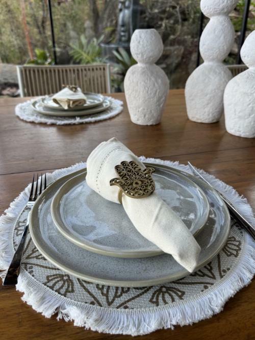 Sousplat Boho Chic