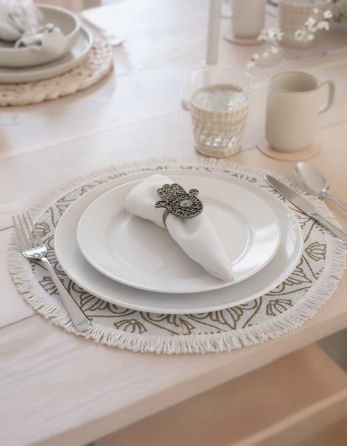Sousplat Boho Chic