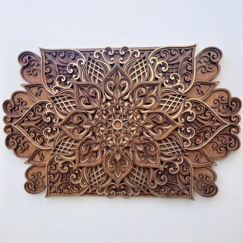 Painel Mandala Rococ�