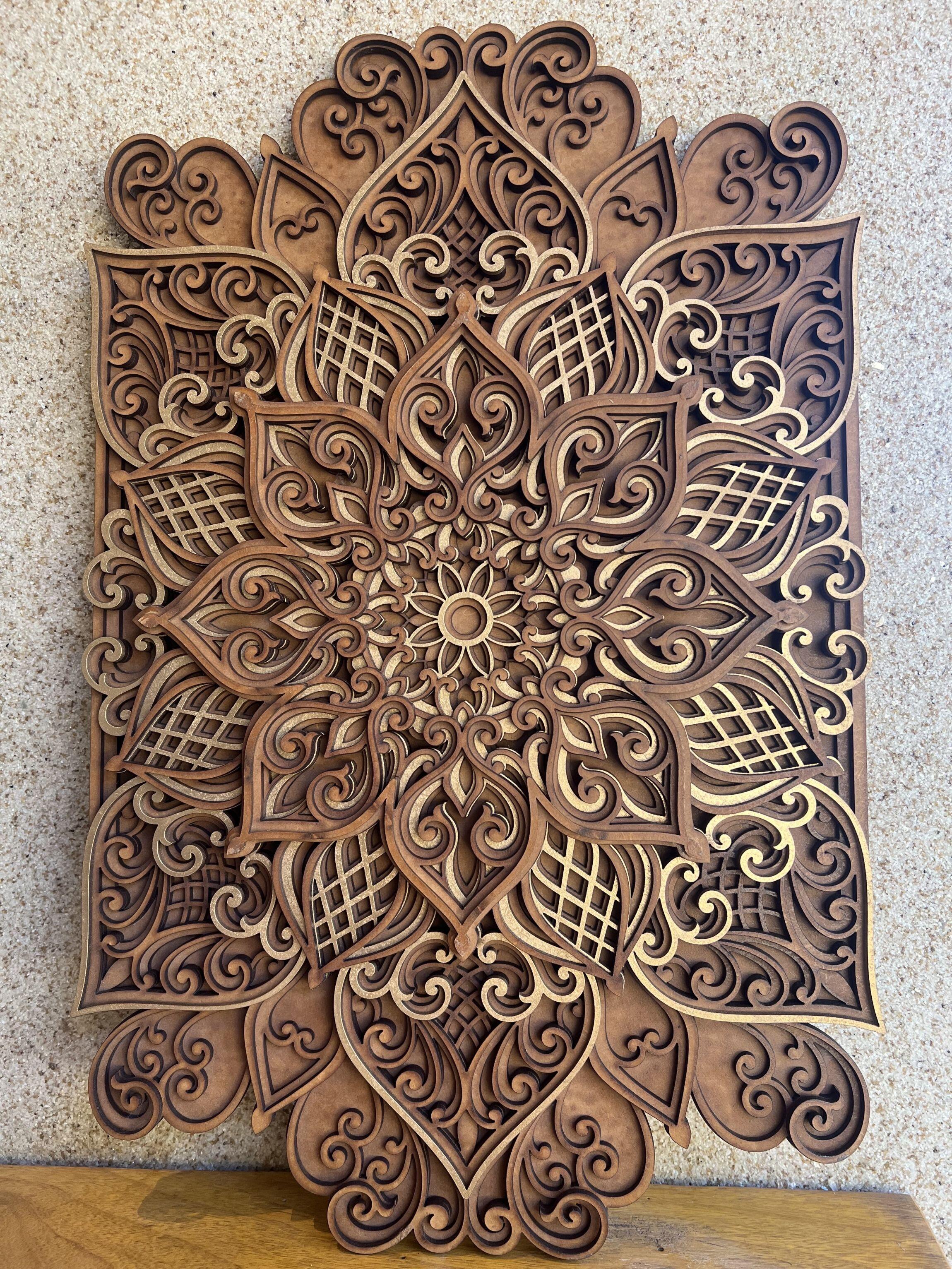Painel Mandala Rococó