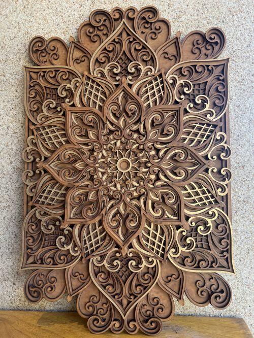 Painel Mandala Rococó