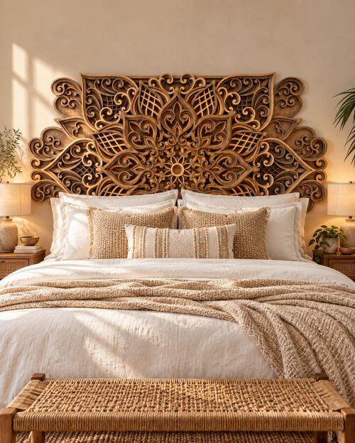Painel Mandala Rococó