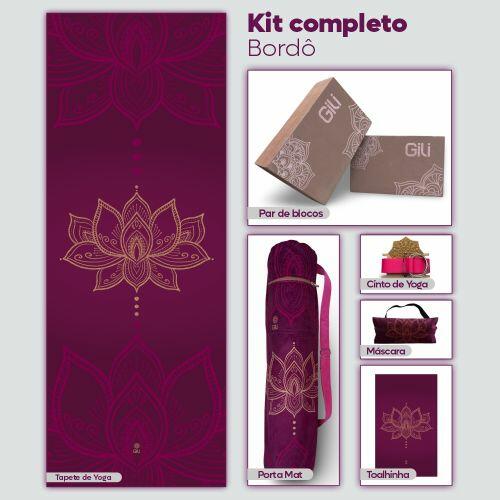 Kit Yoga Aveludado Completo