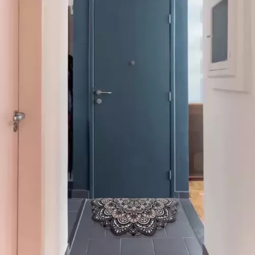 Tapete de Porta Mandala L�tus Cl�ssico