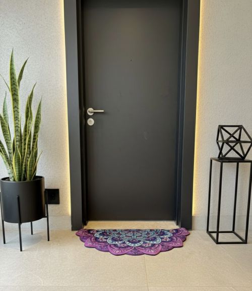 Tapete de Porta Mandala Lótus Ajnã