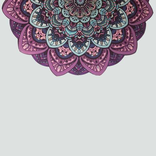 Tapete de Porta Mandala L�tus Ajn�