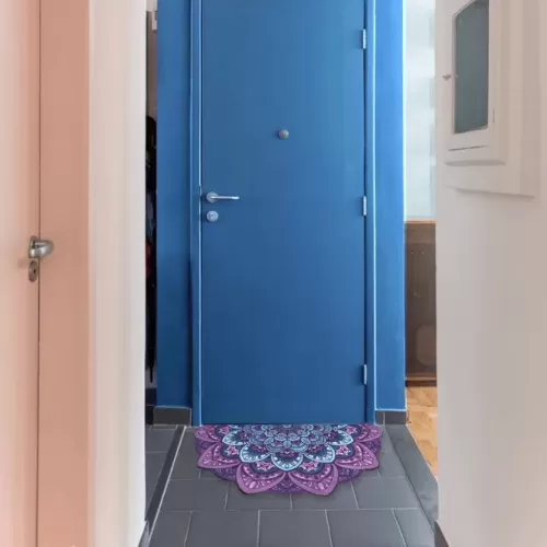 Tapete de Porta Mandala Lótus Ajnã