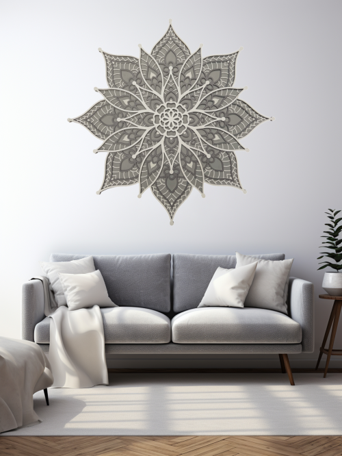 Mandala 3D Fiorela