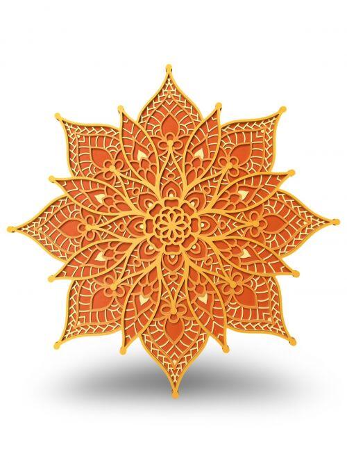 Mandala 3D Fiorela
