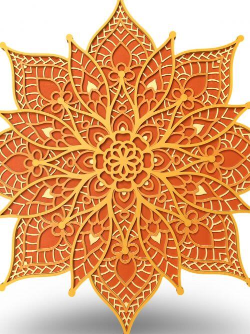 Mandala 3D Fiorela