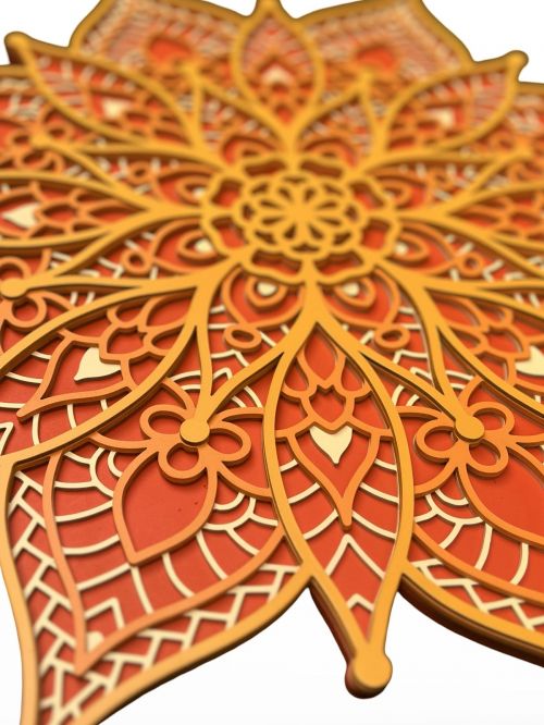 Mandala 3D Fiorela