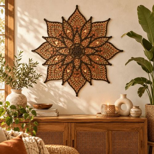 Mandala 3D Fiorela