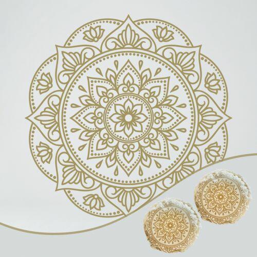 KIT BOHO: Tapete + 2 Almofadas
