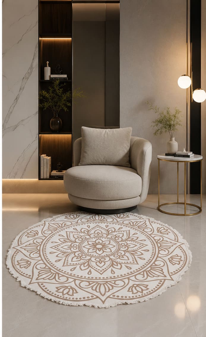 KIT BOHO: Tapete + 2 Almofadas