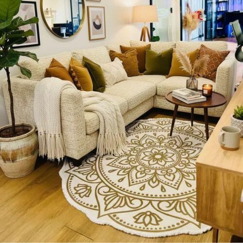 KIT BOHO: Tapete + 2 Almofadas