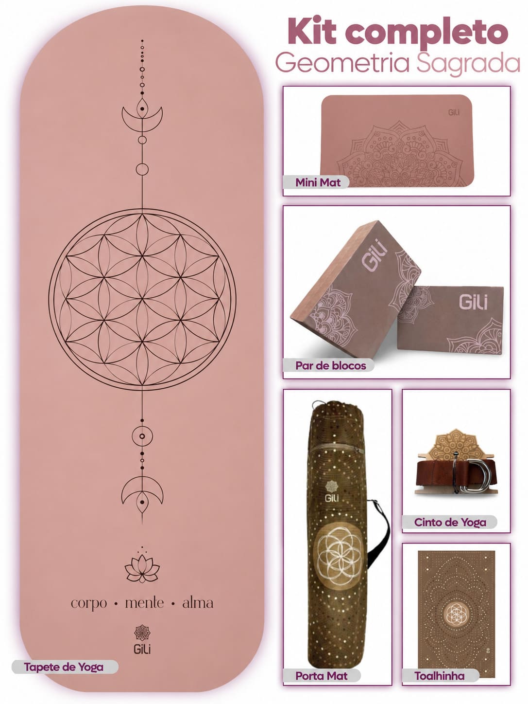 Kit Yoga PRO PU High Solid Completo