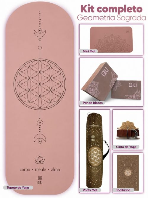 Kit Yoga PRO PU High Solid Completo