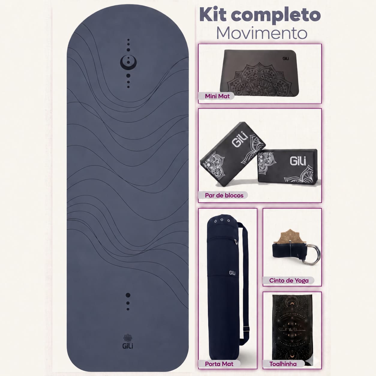 Kit Yoga PRO PU High Solid Completo