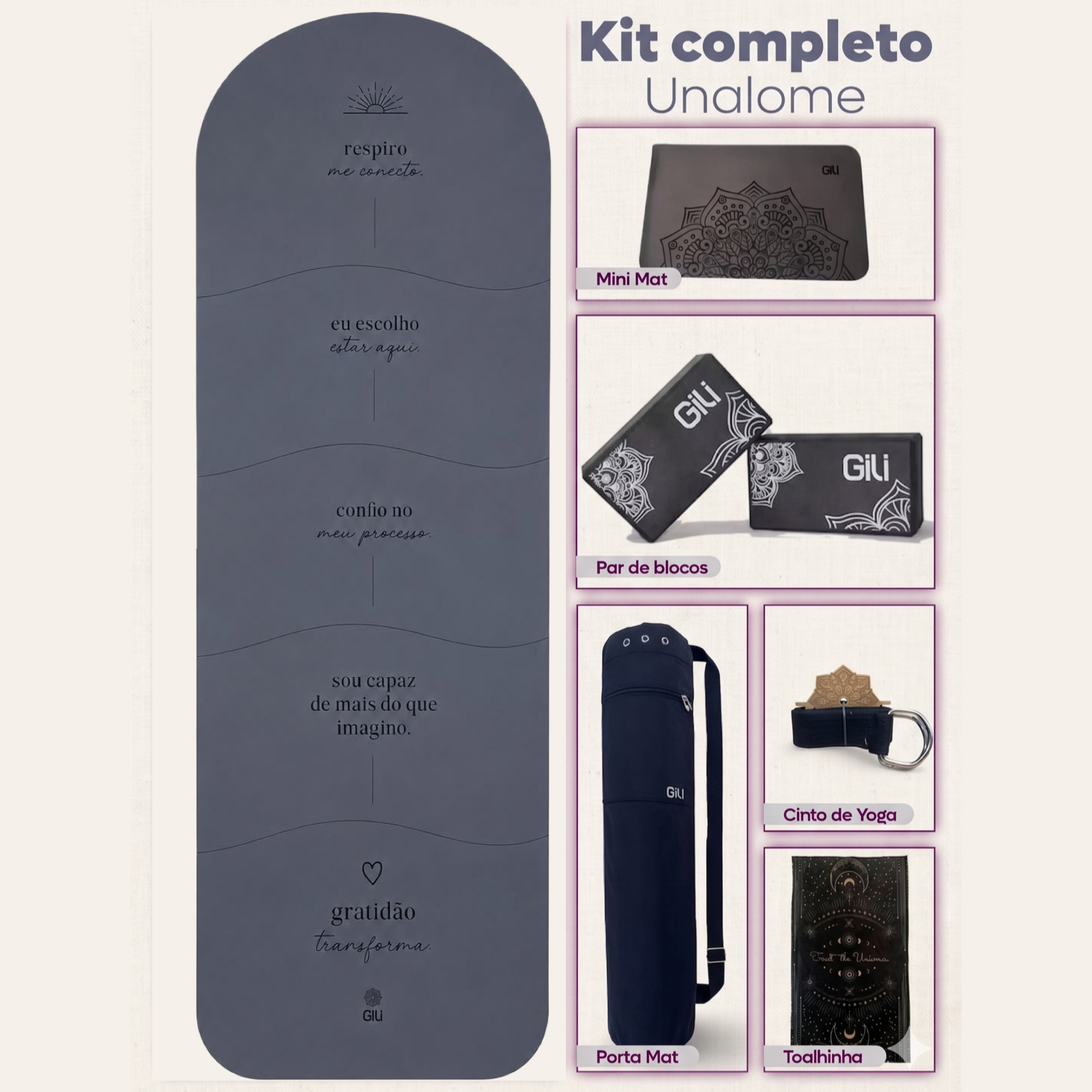 Kit Yoga PRO PU High Solid Completo