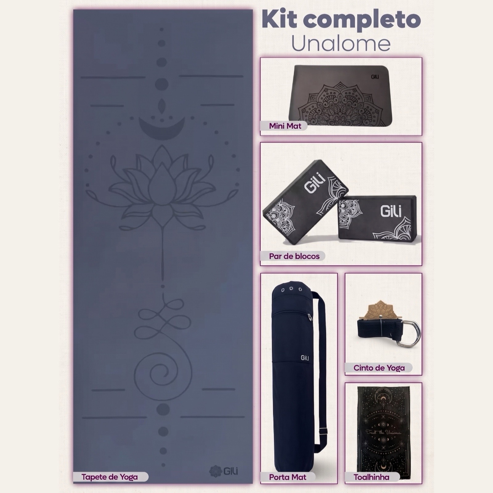 Kit Yoga PRO PU High Solid Completo