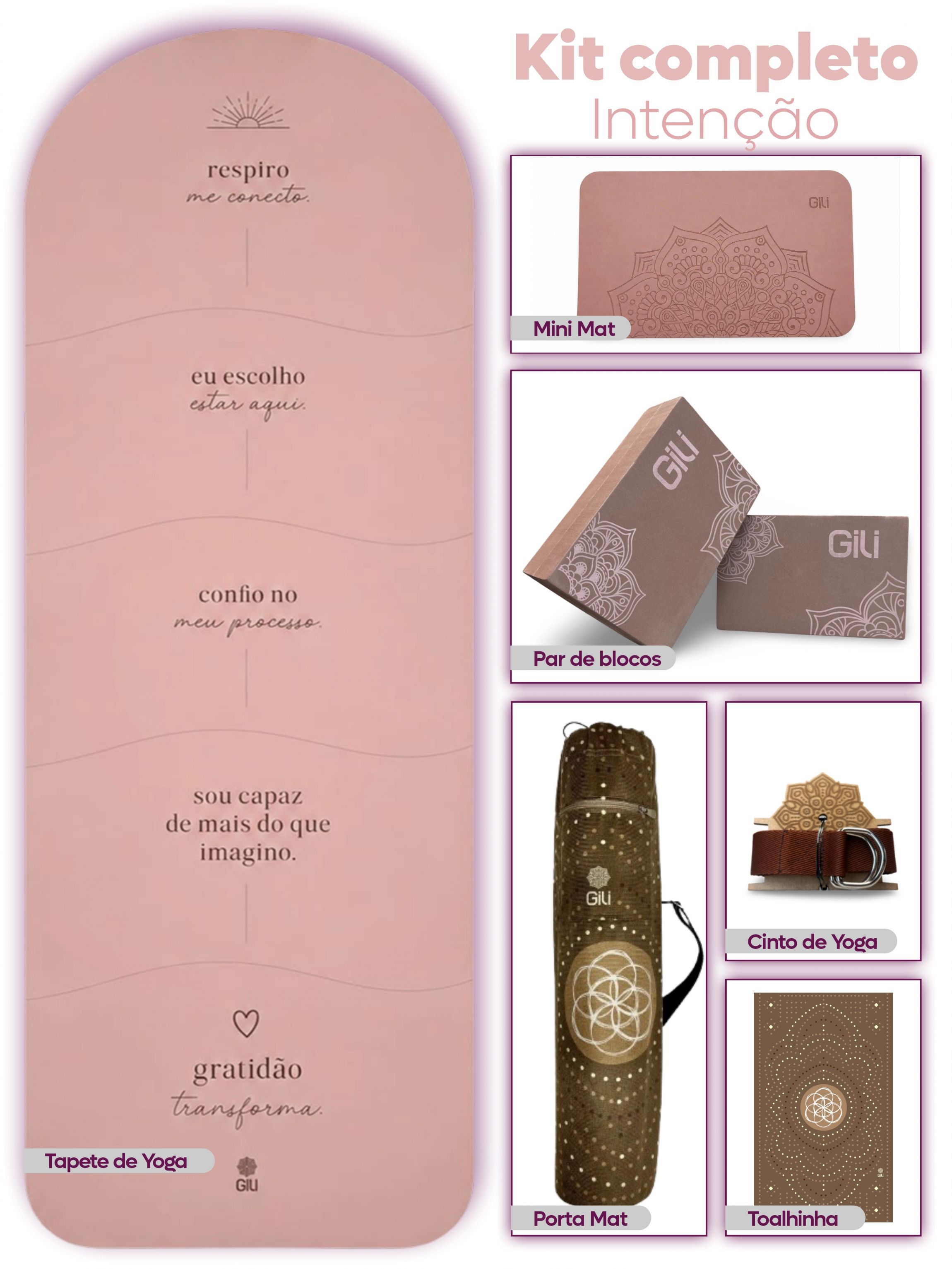 Kit Yoga PRO PU High Solid Completo