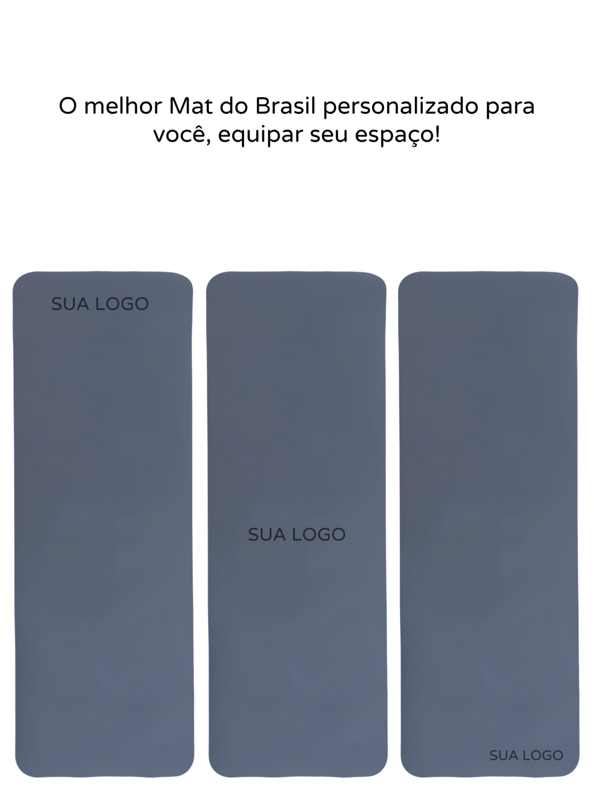 Atacado - Yoga Mat PRO PU High Solid Personalizado (Mín. 10und)