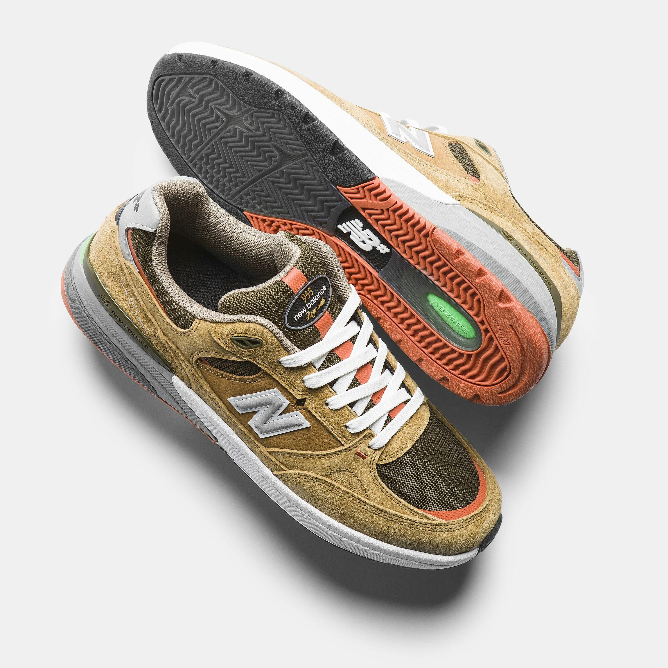 NB Numeric Andrew Reynolds 933 29㎝ Comprar Tênis Numeric 933 Andrew Reynolds Marrom New Balance