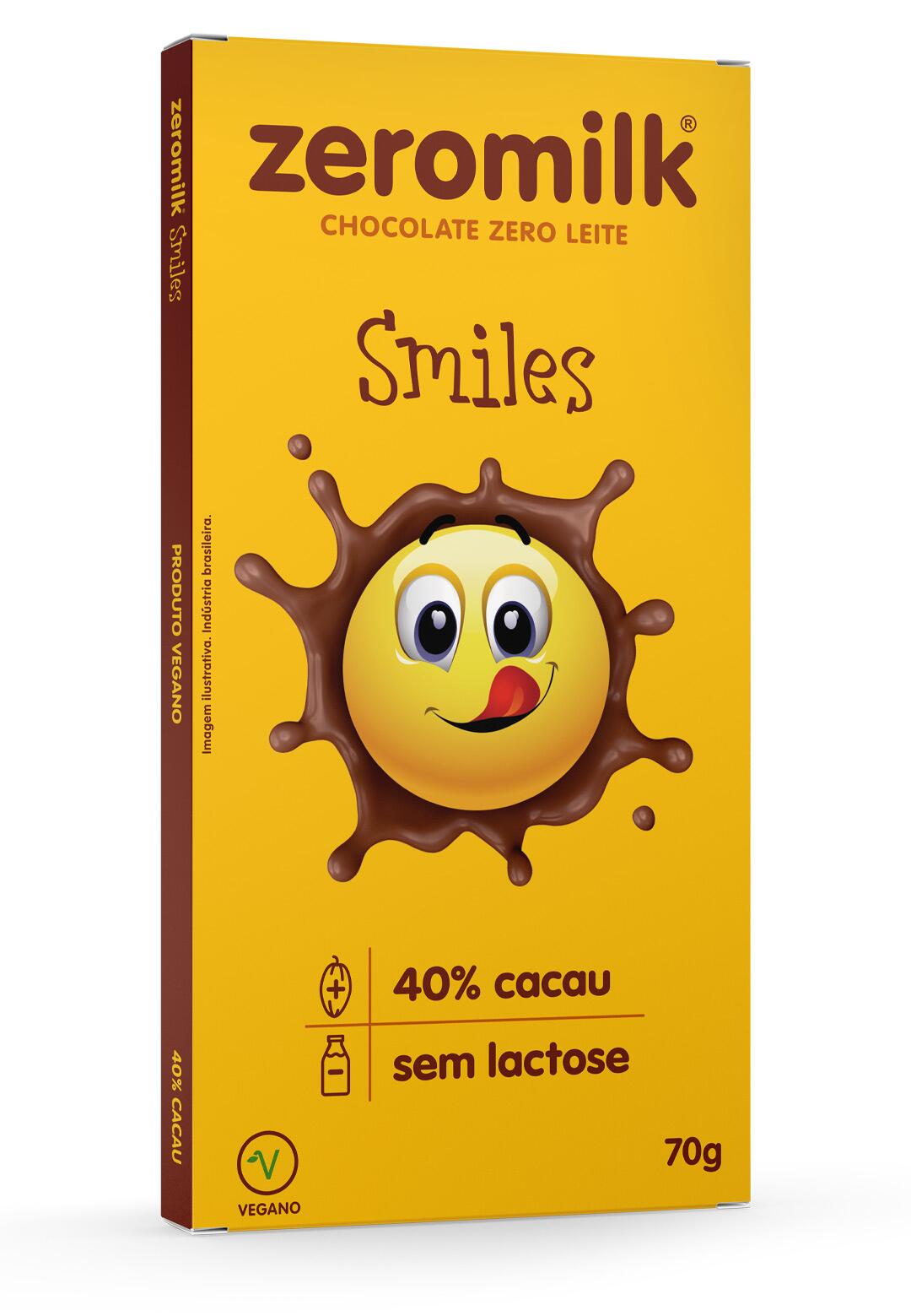 milk♡ Smile - ZeroMilk 40% 70g - a partir de R$19,85