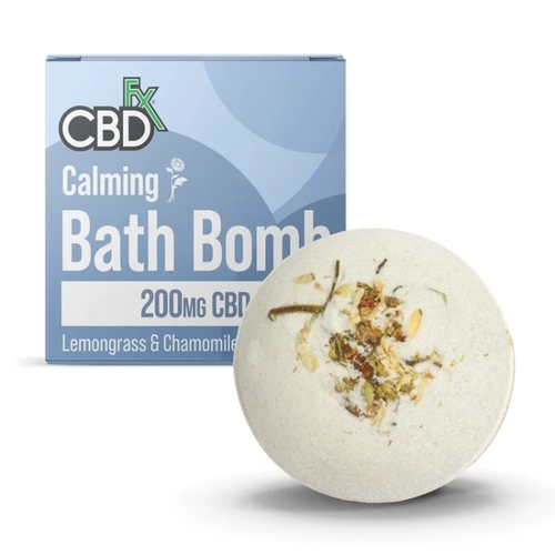 CBD Bath Bomb Lemongrass & Chamomile - CBDfx