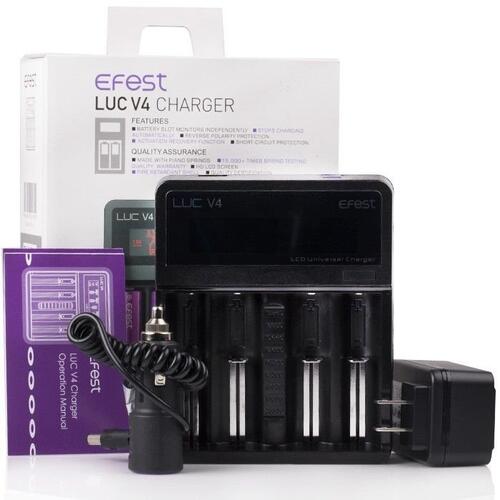 Carregador LUC V4 LCD - Efest