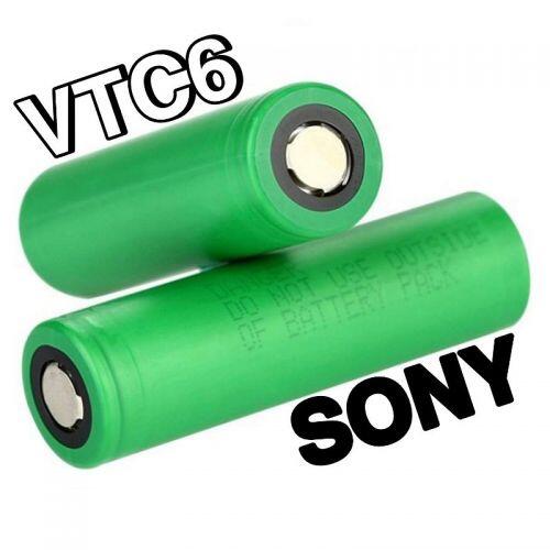 Bateria 18650 VTC6 - 3000 mAh 30A - Sony