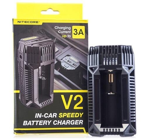 Carregador Veicular de Bateria - Nitecore