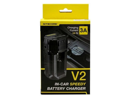 Carregador Veicular de Bateria - Nitecore