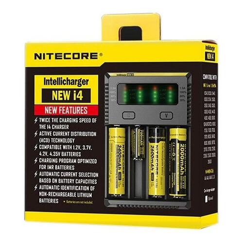Carregador Externo de Bateria New i4 - Nitecore