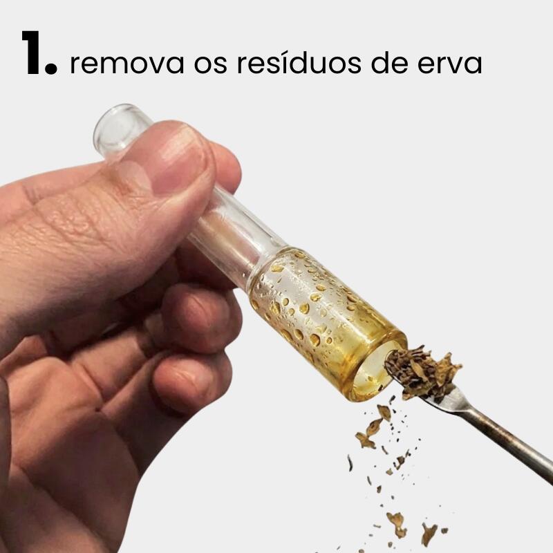Etapa 1 de limpeza Arizer
