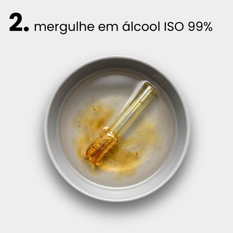 Etapa 2 de limpeza Arizer