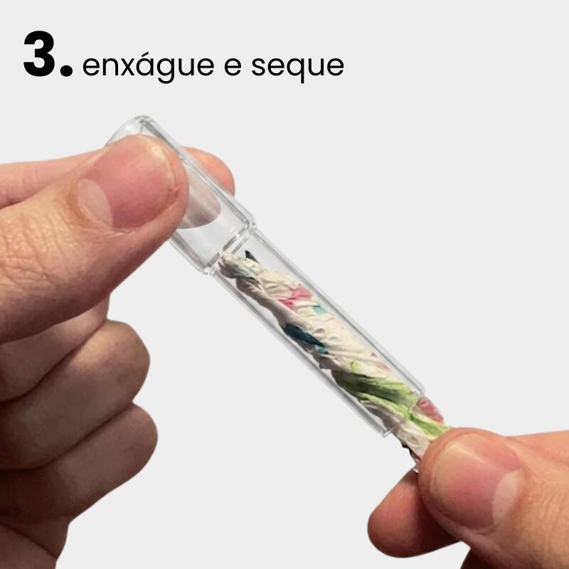 Etapa 3 de limpeza Arizer