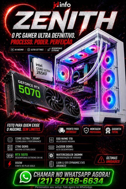 Pc Gamer Zenith - R$27.635,00