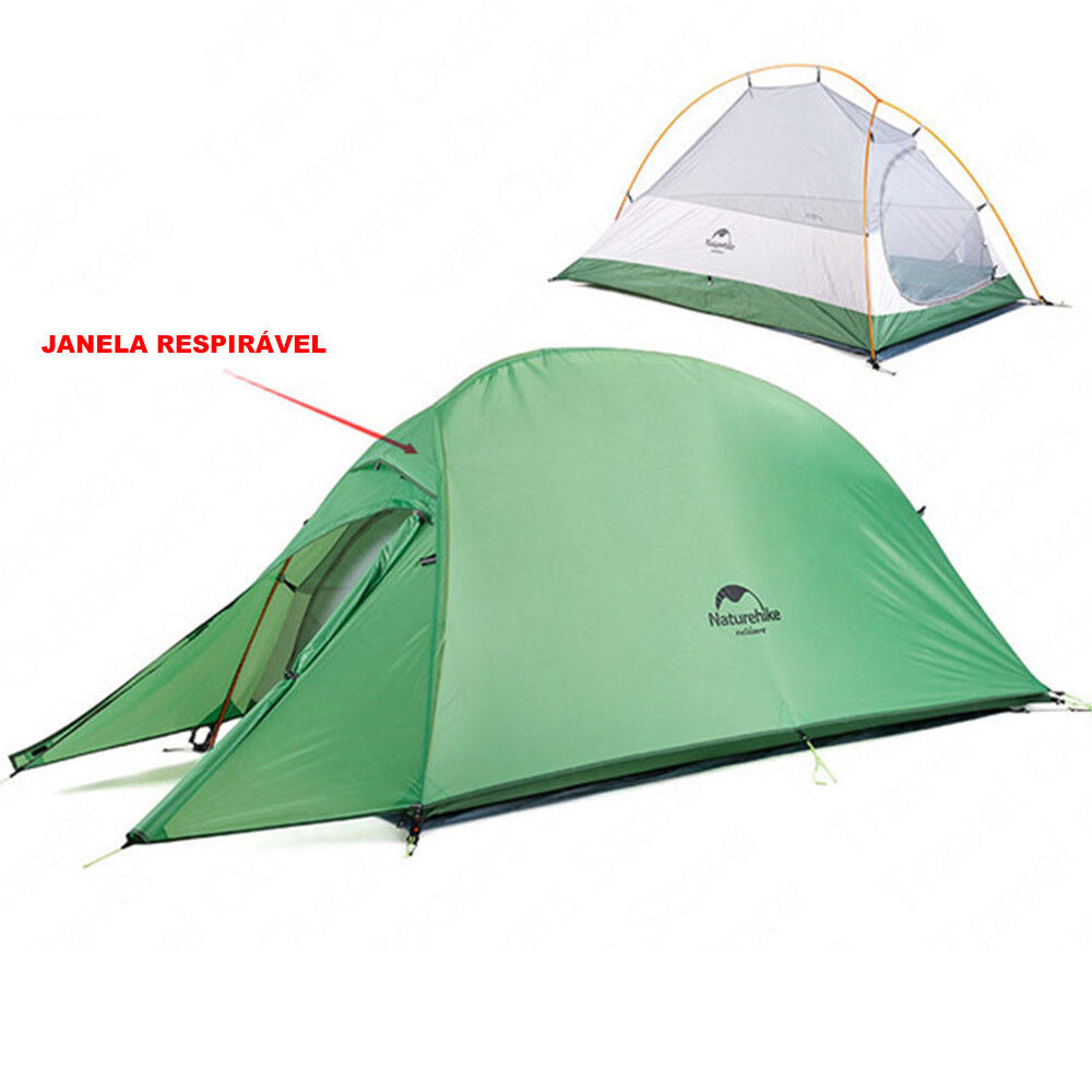 【ジョンボル】Naturehike Cloud-Up1 Barraca Cloud Up Ultralight 1 Pessoa - Naturehike - a partir de R